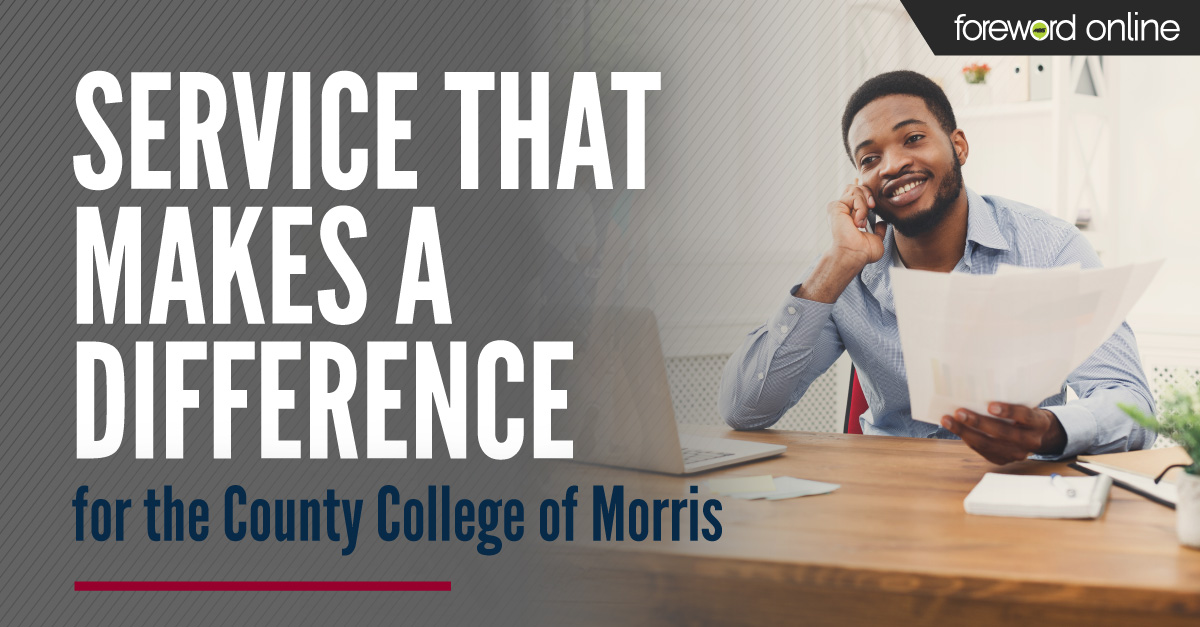 Service That Makes a Difference for the County College of Morris Bookstore